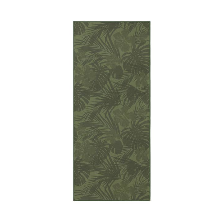 Toalla de fitness verde militar hawaiano, toalla de gimnasio para venta al por mayor de RHB HAWAII