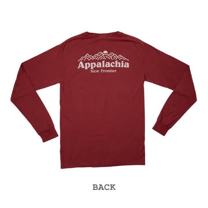 Appalachia Heritage Long Sleeve (Crimson) for wholesale by New Frontier
