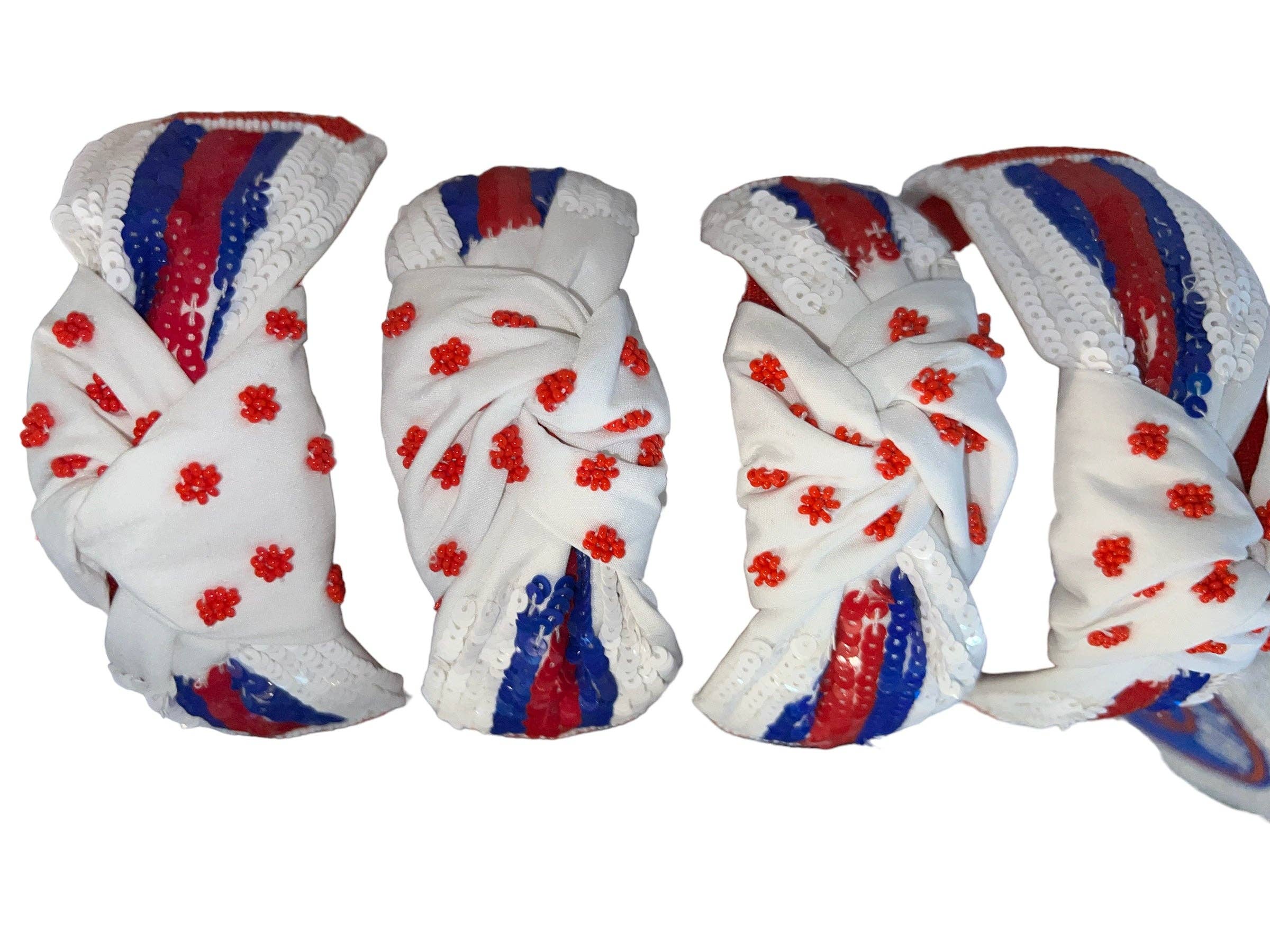 Wishful Heart Boutique, LLC - Wholesale Fashion Headband - Women's - Texas Rangers Sequin Headband3