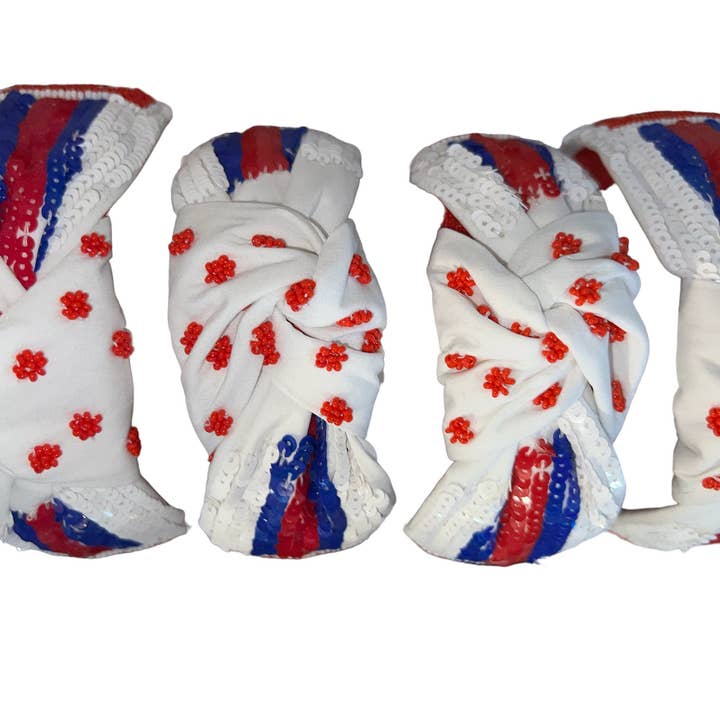 Wishful Heart Boutique, LLC - Wholesale Fashion Headband - Women's - Texas Rangers Sequin Headband3