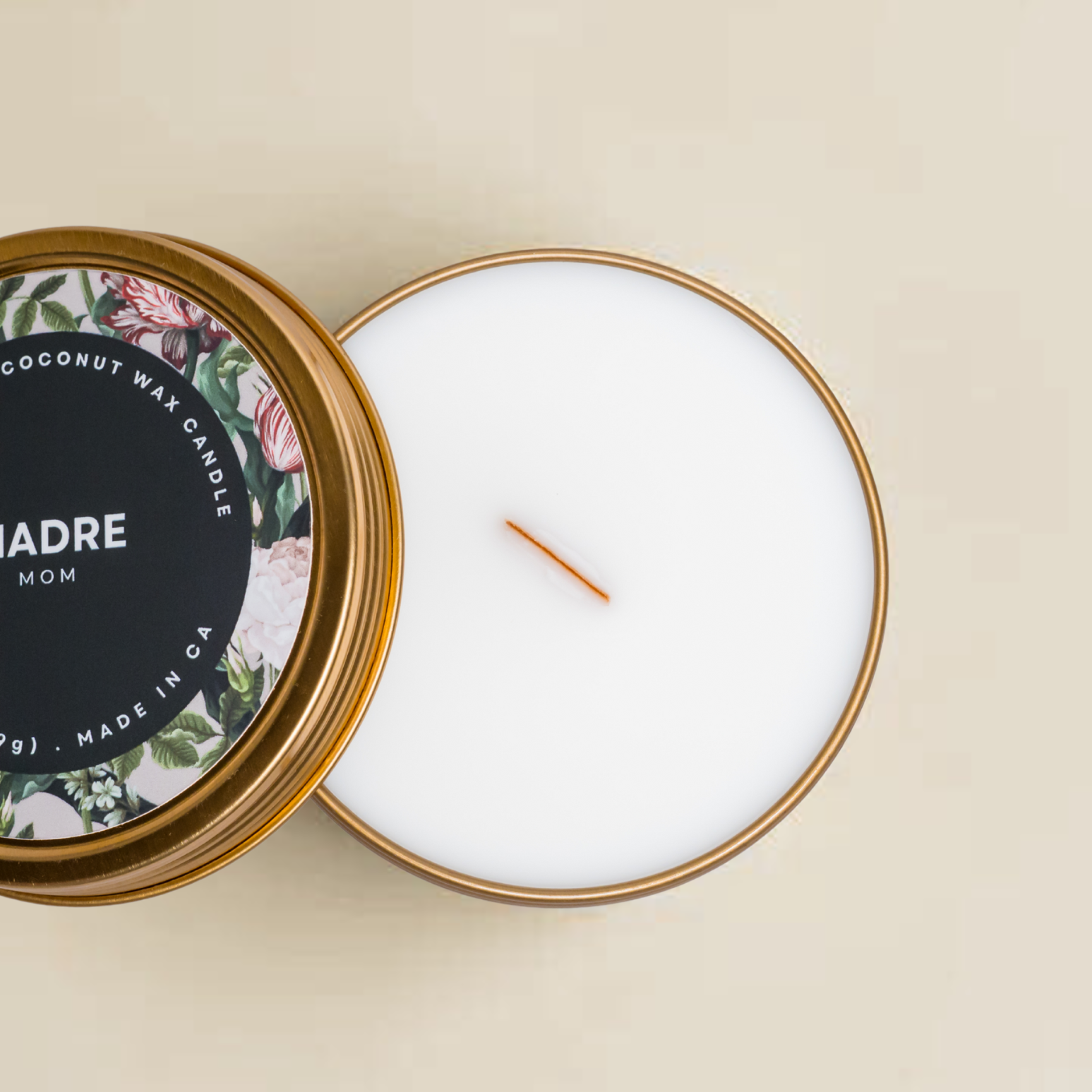 CASITA MICHI - Wholesale Travel Candles -  Mom (MADRE) Candle Tin, 3.5oz1