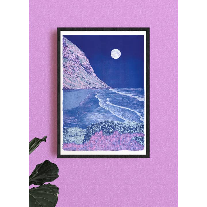 KIBLIND Atelier - Venta al por mayor Pósteres - Póster A3 - Manon Diemer - Blue Euphoria
