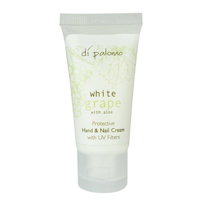 Vit druva hand & nagelkräm med UV-filter 30ml för wholesale av Flame & Fragrance Ltd