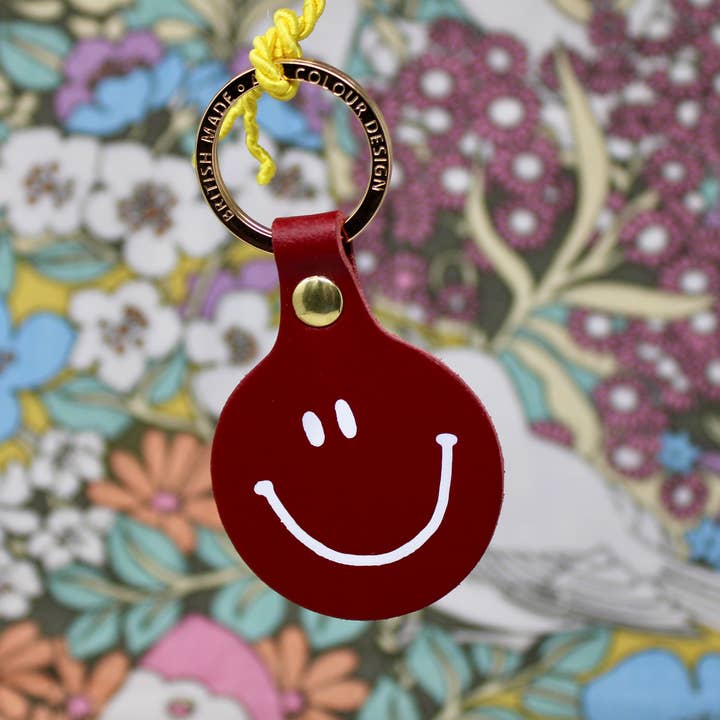 Ark Colour Design - Wholesale Keychain - Unisex - Feeling Lush Smilie Face Key Fob