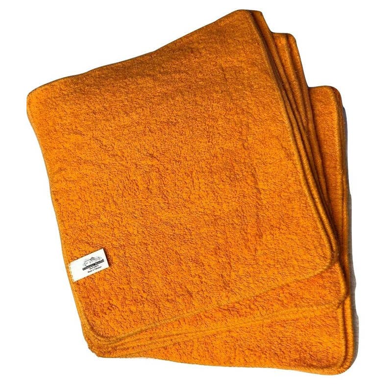 Soft Textiles - Wholesale Towel Set - Soft Textiles Washcloths Towel 12-24 Pack Solid Color 100% Cotton Baby Face Towel Set 12"x12" Wholesale Lot3