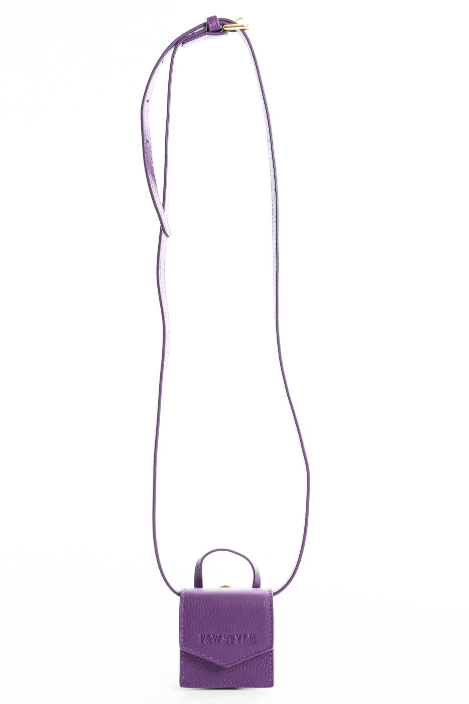 F&W Style - Wholesale Crossbody Bag - Women's - Lilly Airpod Case/Micro Bag (Purple)6