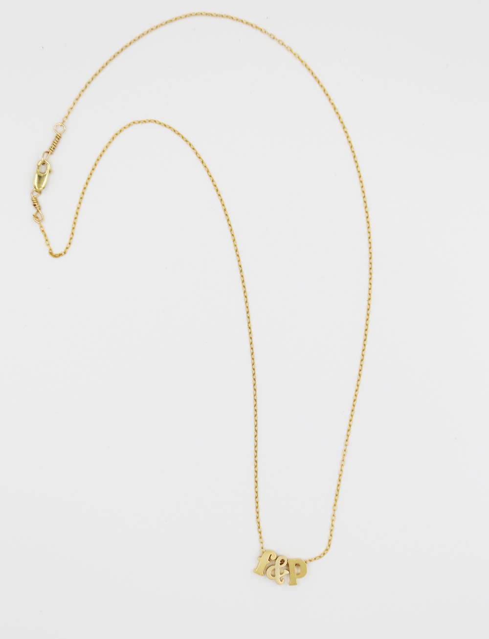 Acute Designs - Wholesale Pendant/Charm Necklace - Monogrammed Initial Necklaces - Gold Fill1