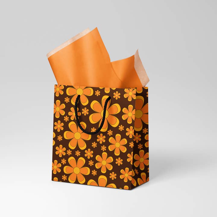 GiGi Thomas Designs - Wholesale Gift Bag - Flowers Gift Bag1