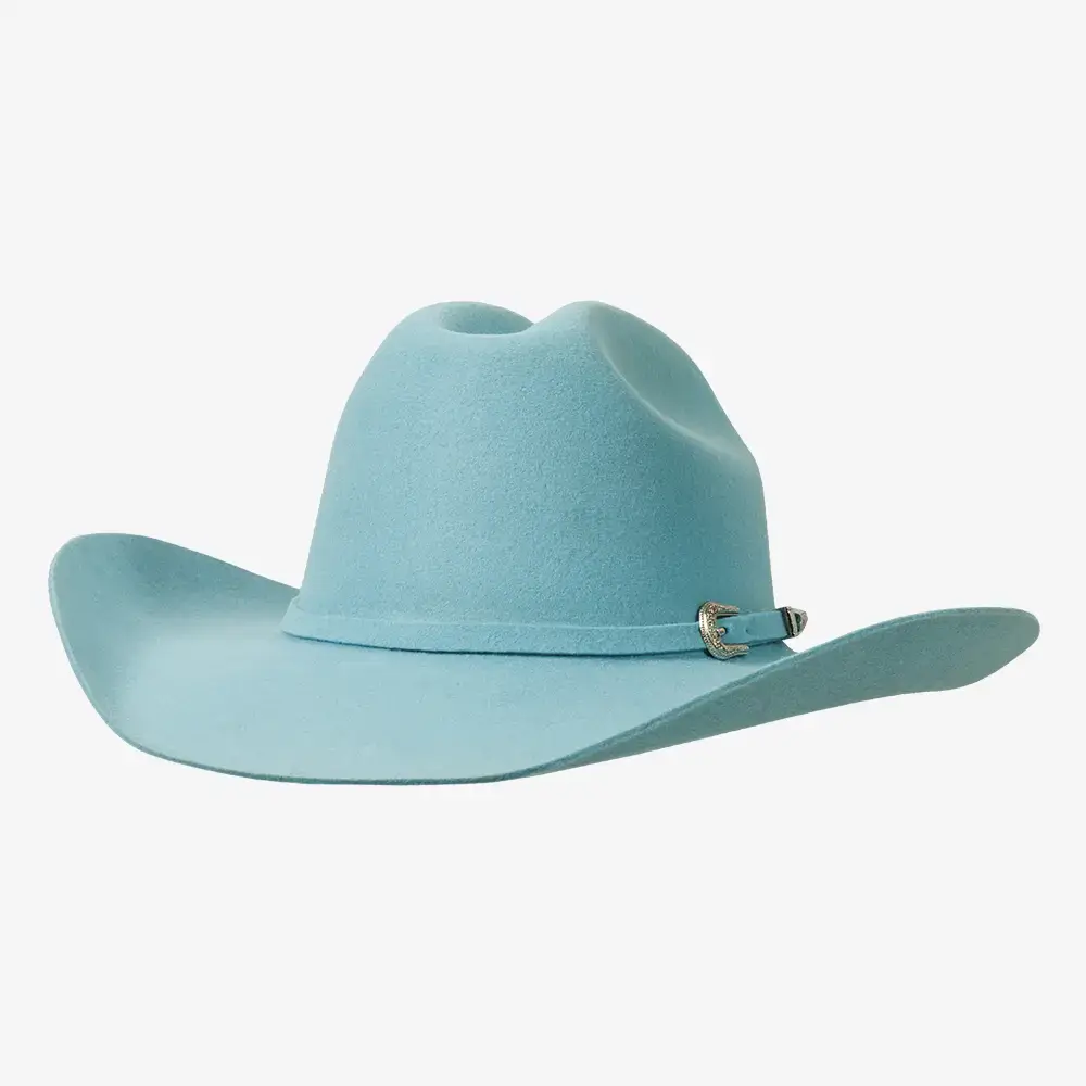 American Hat Makers - Wholesale Cowboy Hat - Unisex - 100% Wool Felt Western Cowboy Hat - Style Cattleman59