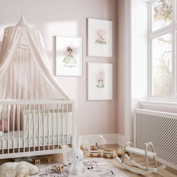 Impressions sur toile pour enfants | Ensemble de 3 impressions murales pour la vente par About Wall Art