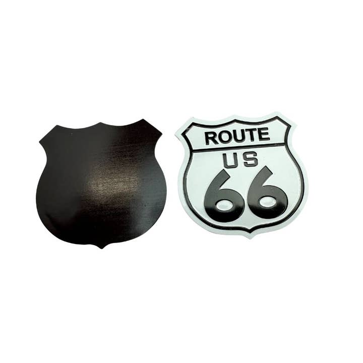 Magnete Route 66, magnete Shield Highway Sign per la vendita all'ingrosso da parte di ZKY Wholesale