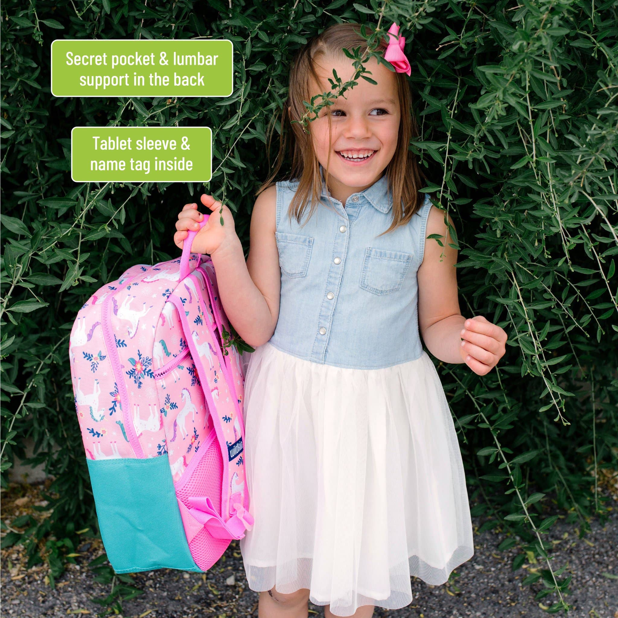 Wildkin - Wholesale Backpack - Kids - Magical Unicorns Pack It All Backpack2