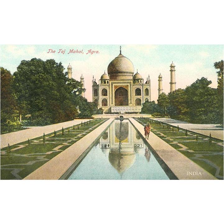 Art Print MF-65 The Taj Mahal, Agra, India for wholesale by Found Image Press