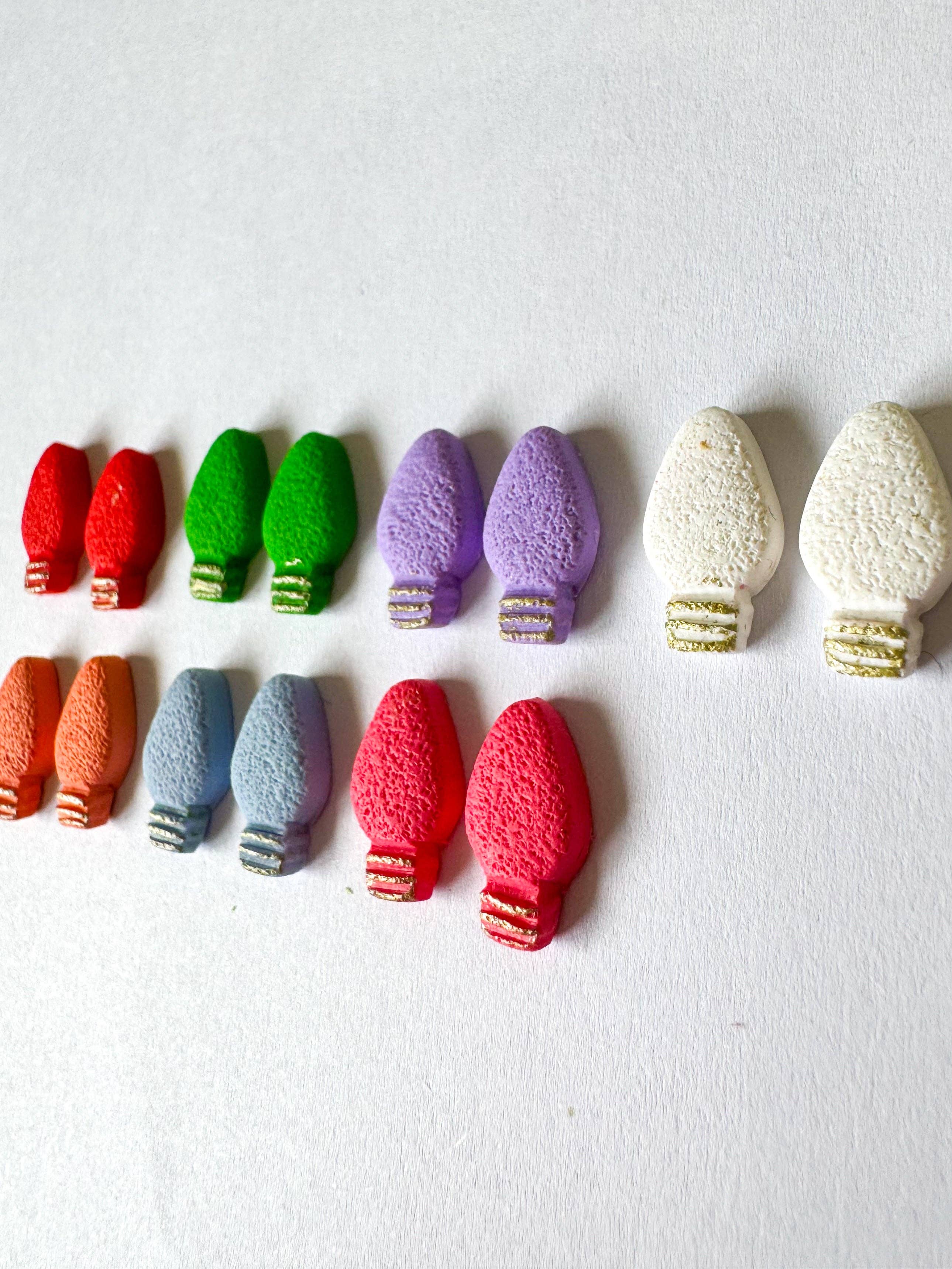 Sundried Peach – wholesale Stud/post earrings – Twinkle Light Studs4