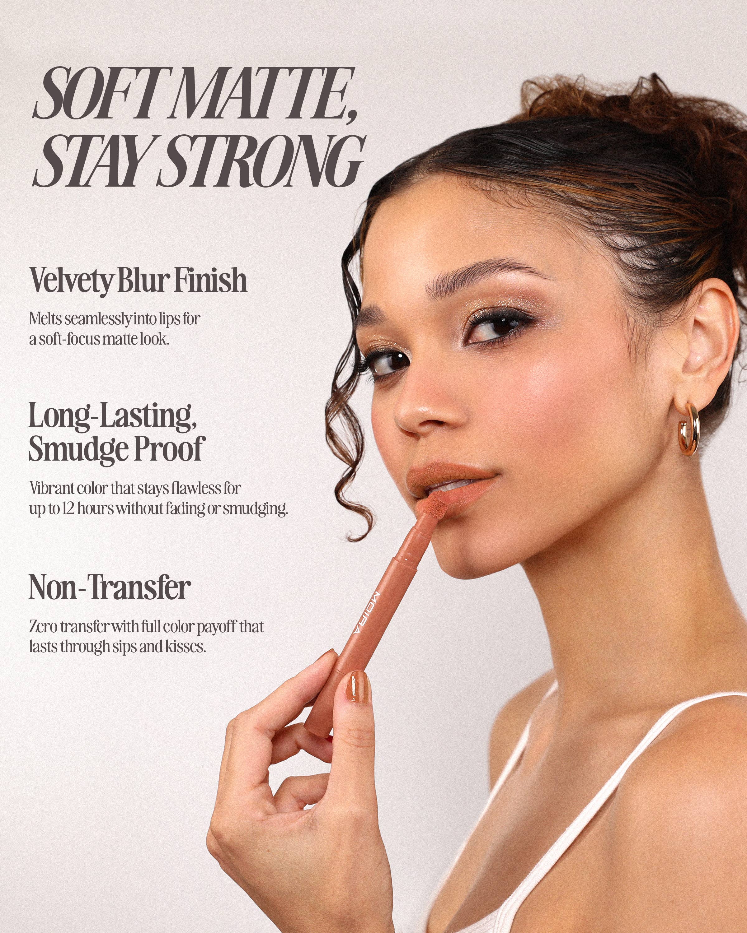 Moira Cosmetics - Wholesale Lipstick - Moira Display Cushion Kiss Lip Cream 1