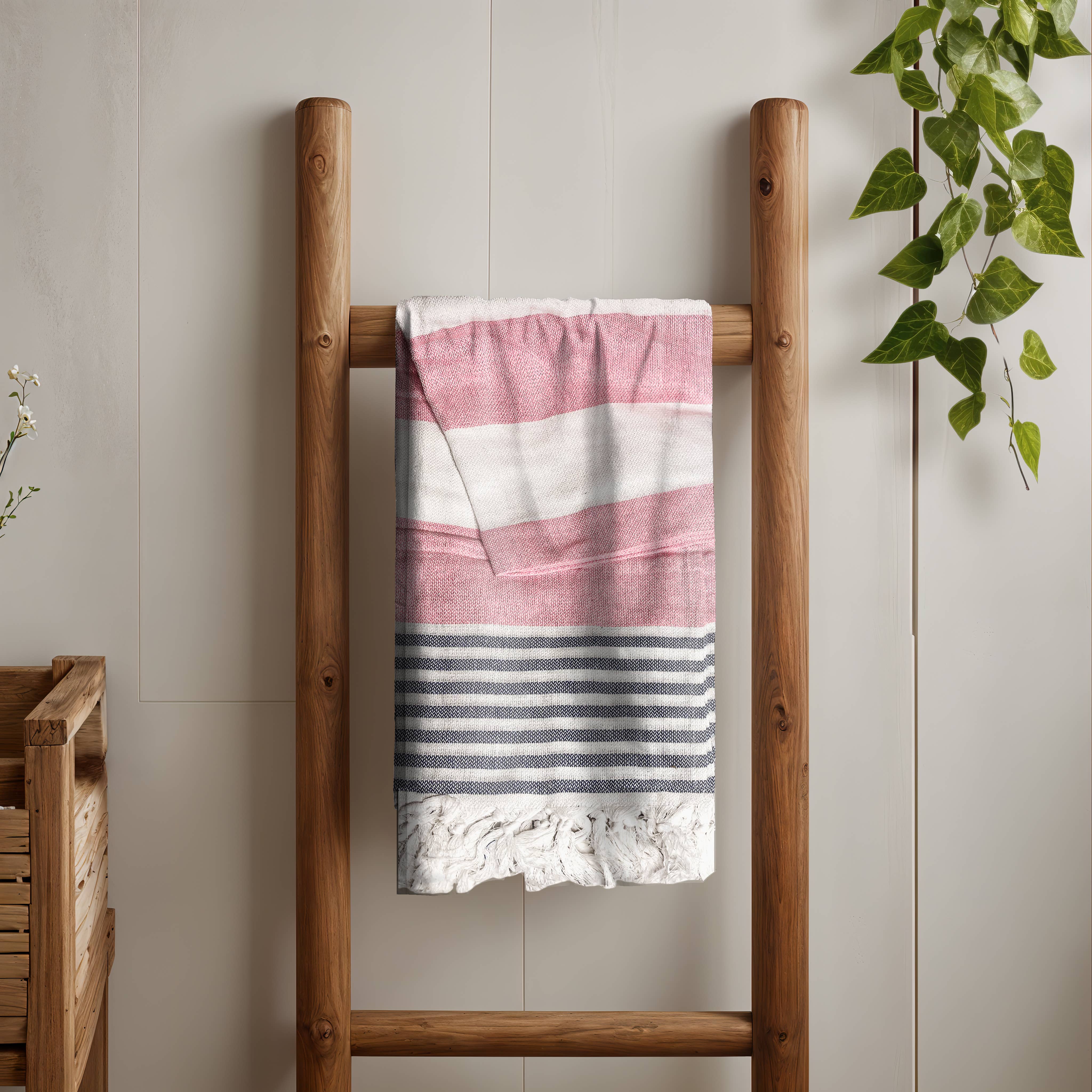 Gia Roma - Wholesale Bath Towel - Large Cotton Towels & Decorative Accent with Bamboo Tassels13