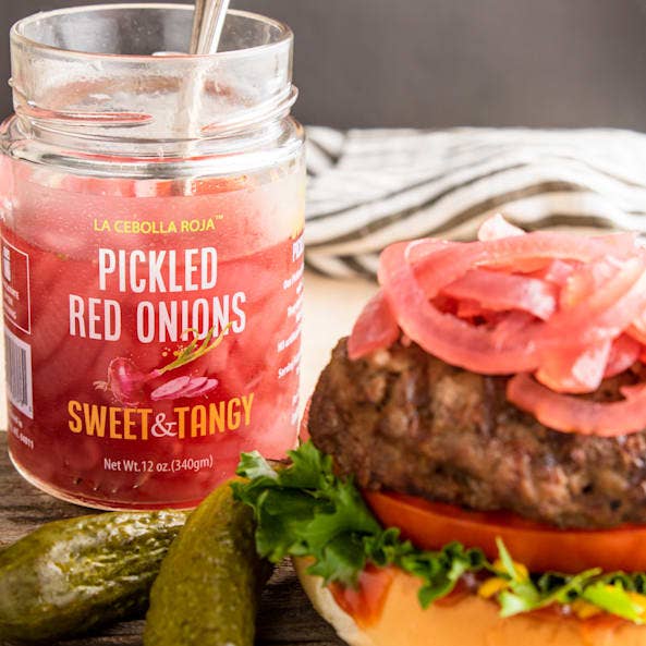La Cebolla Roja - Wholesale Pickled Vegetables - Pickled Red Onions - Sweet and Tangy1