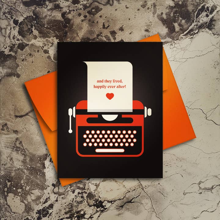 The Fabled Creative Co. - Wholesale Love Card - They Lived Happily - Greeting Card - UPDATED DESIGN2
