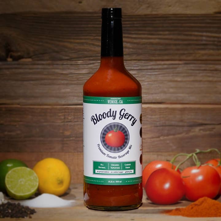 Bloody Gerry - Wholesale Cocktail Mix/Syrup - Bloody Gerry Premium All-Natural Bloody Mary Mix1