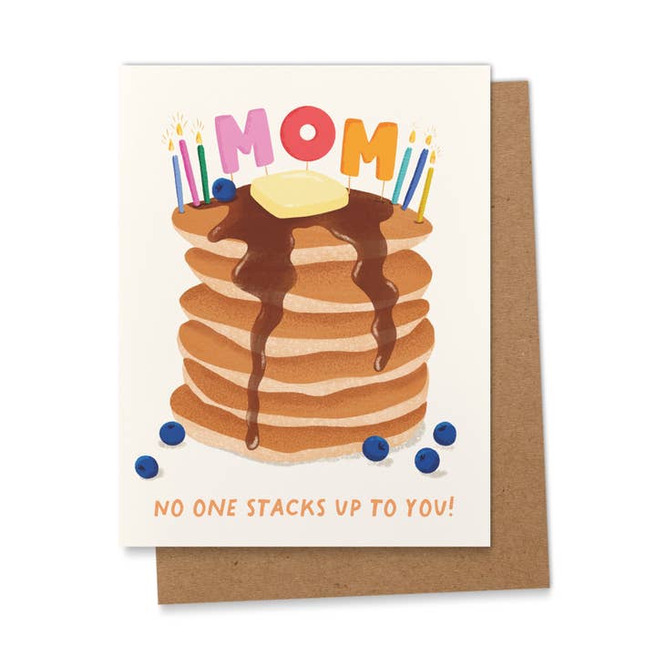 Nessuno è all'altezza di te, mamma! Biglietto di auguri per la Festa della Mamma. per la vendita all'ingrosso da parte di Ana Peake