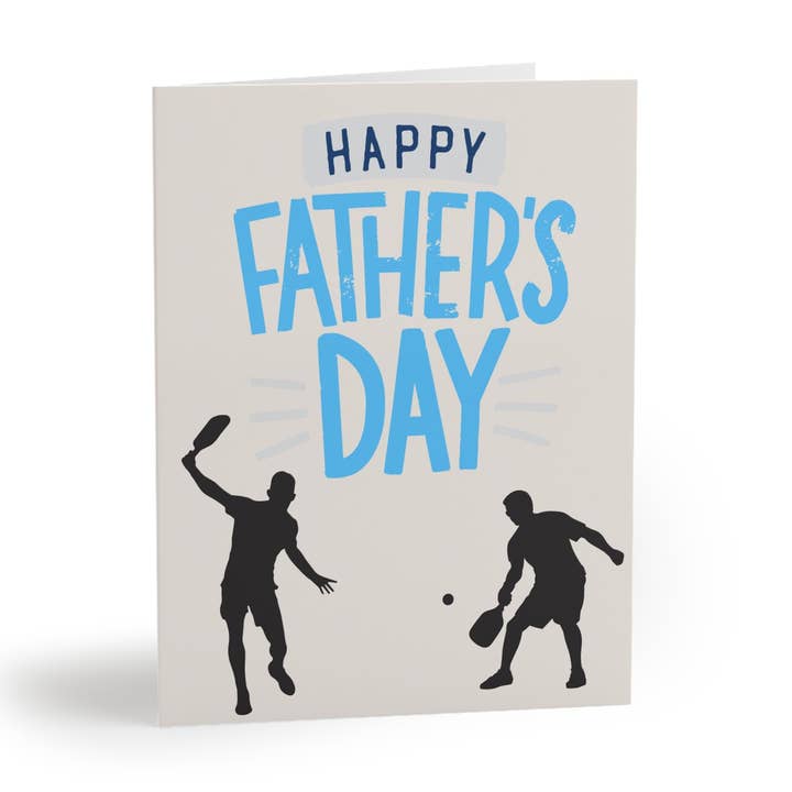 Happy Father's Day Amazing Pickleballer and Dad Greeting Card for wholesale by Pickle & Paper