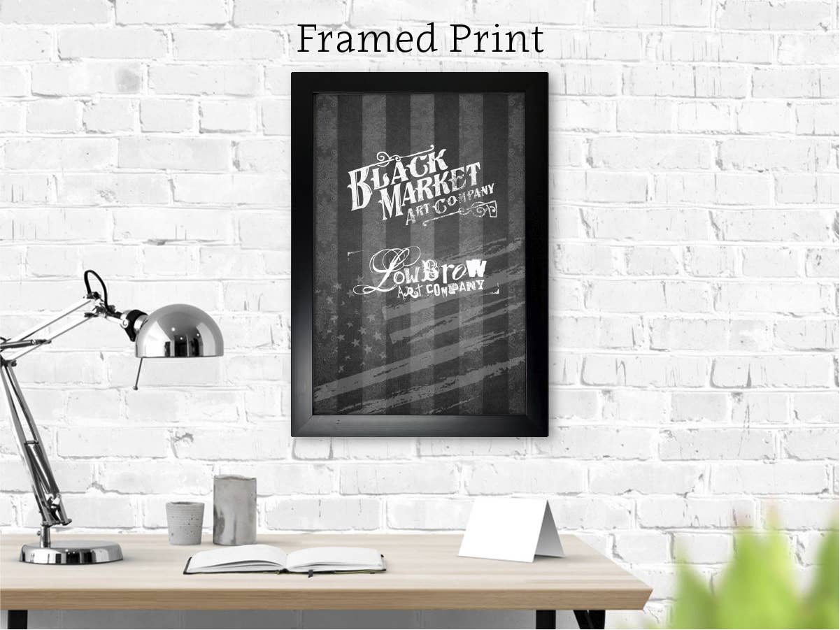 Black Market Art - Wholesale Kunstprint - Burning Desire - Kunstdruk6