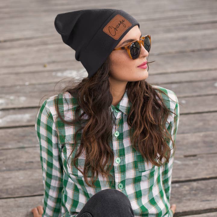 Custom Patch Beanie - Personalized Hat - Customized Beanie and other Purchase Wholesale custom embroidered beanie. Free Returns & Net 60 Terms on Faire trending on Faire.