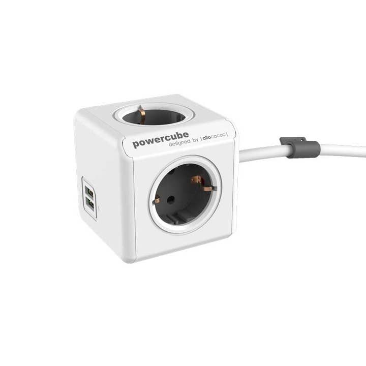 Powercubes - Wholesale Power Adapter - PowerCube Extended Duo USB6