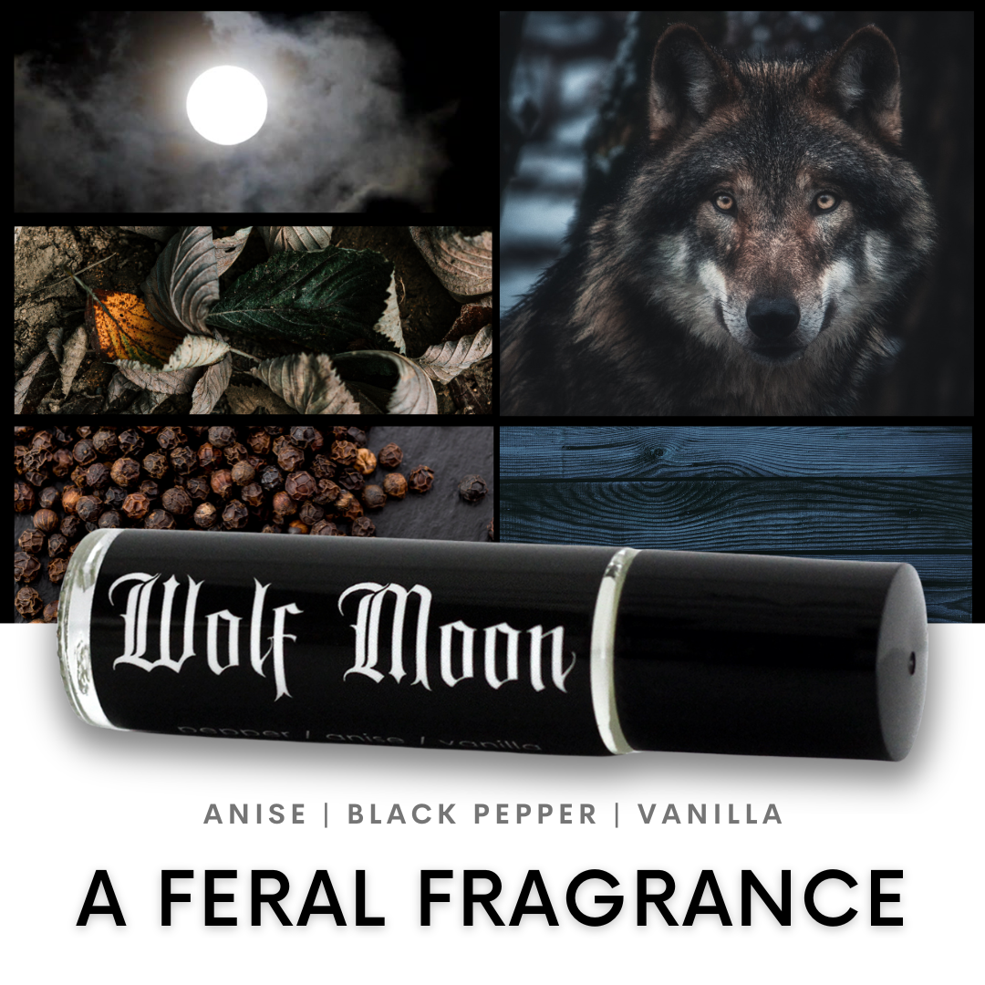 Burke & Hare Co - Wholesale Roll-On Fragrance - Halloween Perfume - Wolf Moon - Gothic - Black Licorice0