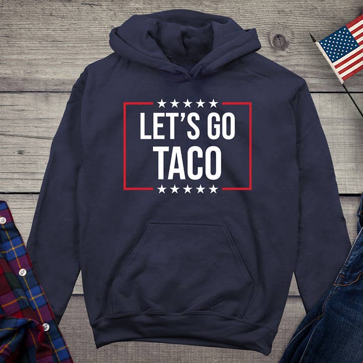 Sudadera con capucha Let's Go Taco Stars para venta al por mayor de Artopia