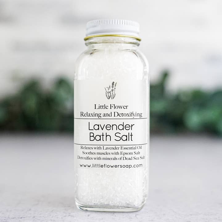The Little Flower Soap Co – wholesale Bad- och kroppsvårdsset – Lyxig lavendel spa presentlåda