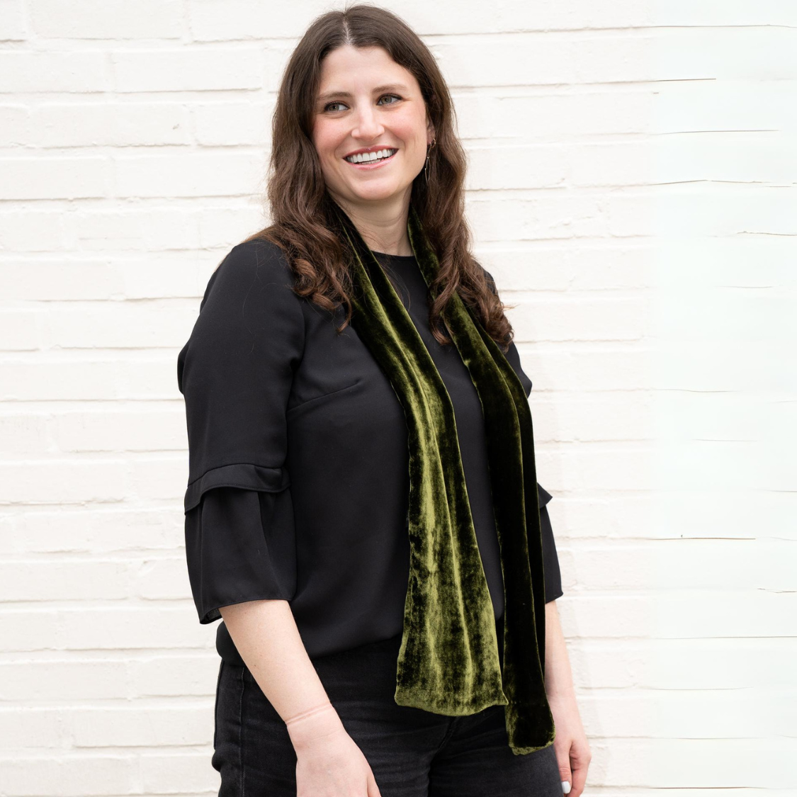 Dana Herbert - Wholesale Scarf - Women's - Silk Velvet Oblong Scarf11