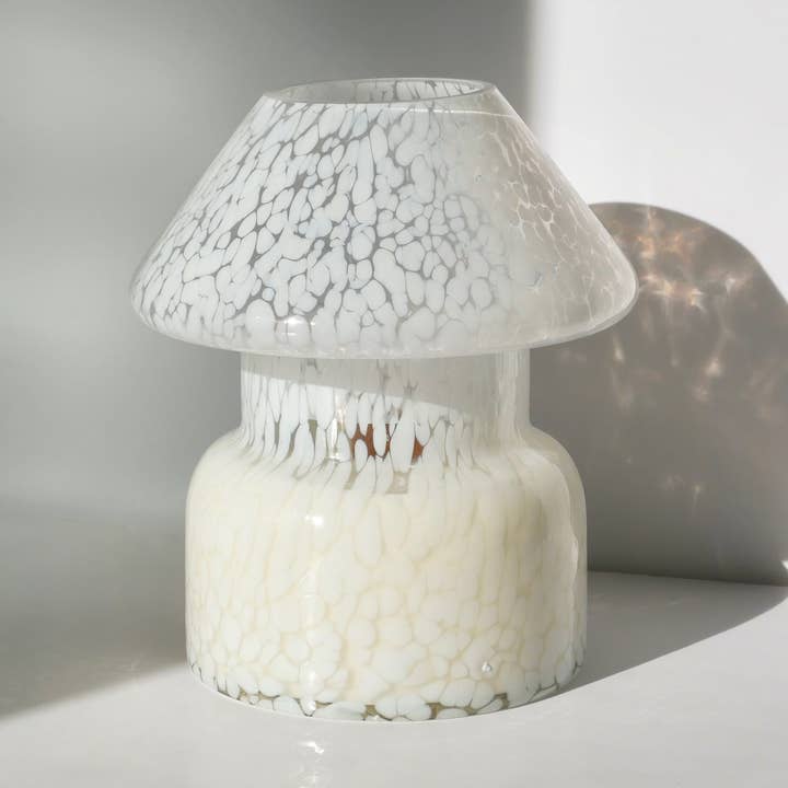 EMMII The Brand - Wholesale Novelty Candle - White Mushroom Candle Lamp0