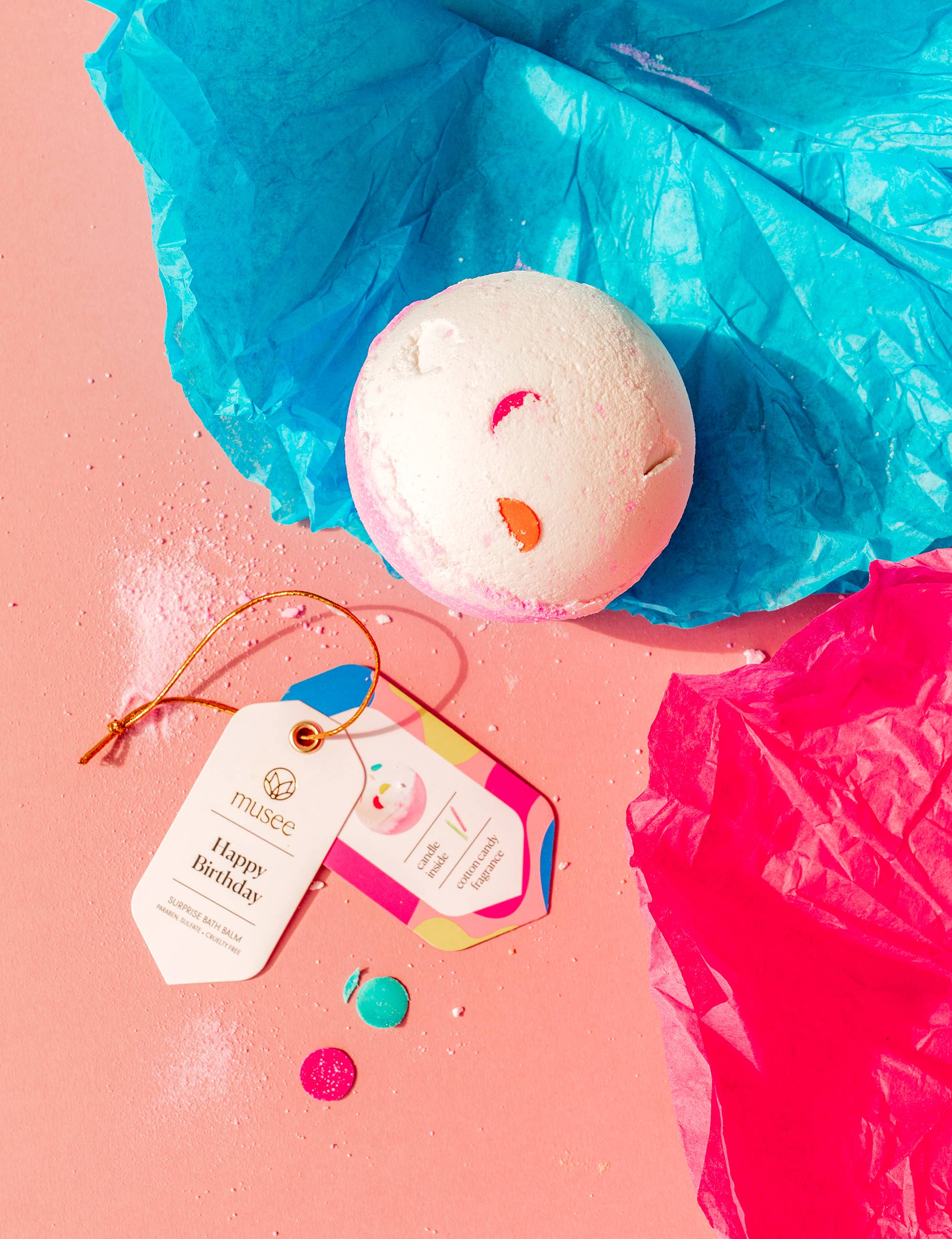 Musee - Wholesale Bath Bomb/Fizz - Happy Birthday Bath Balm3