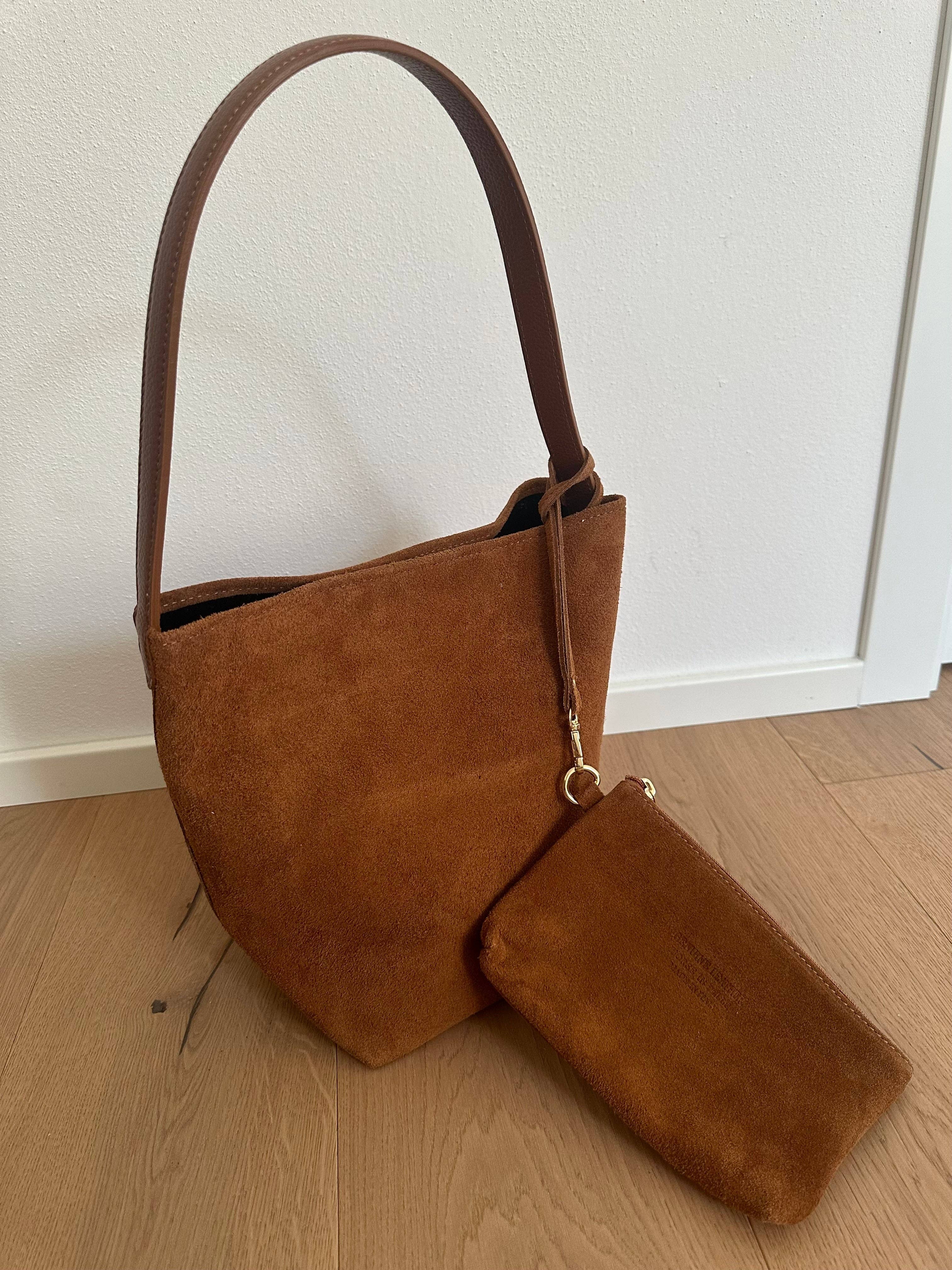 Zhade - Vente Sac porté épaule – femme - Sac seau minimaliste LARA8