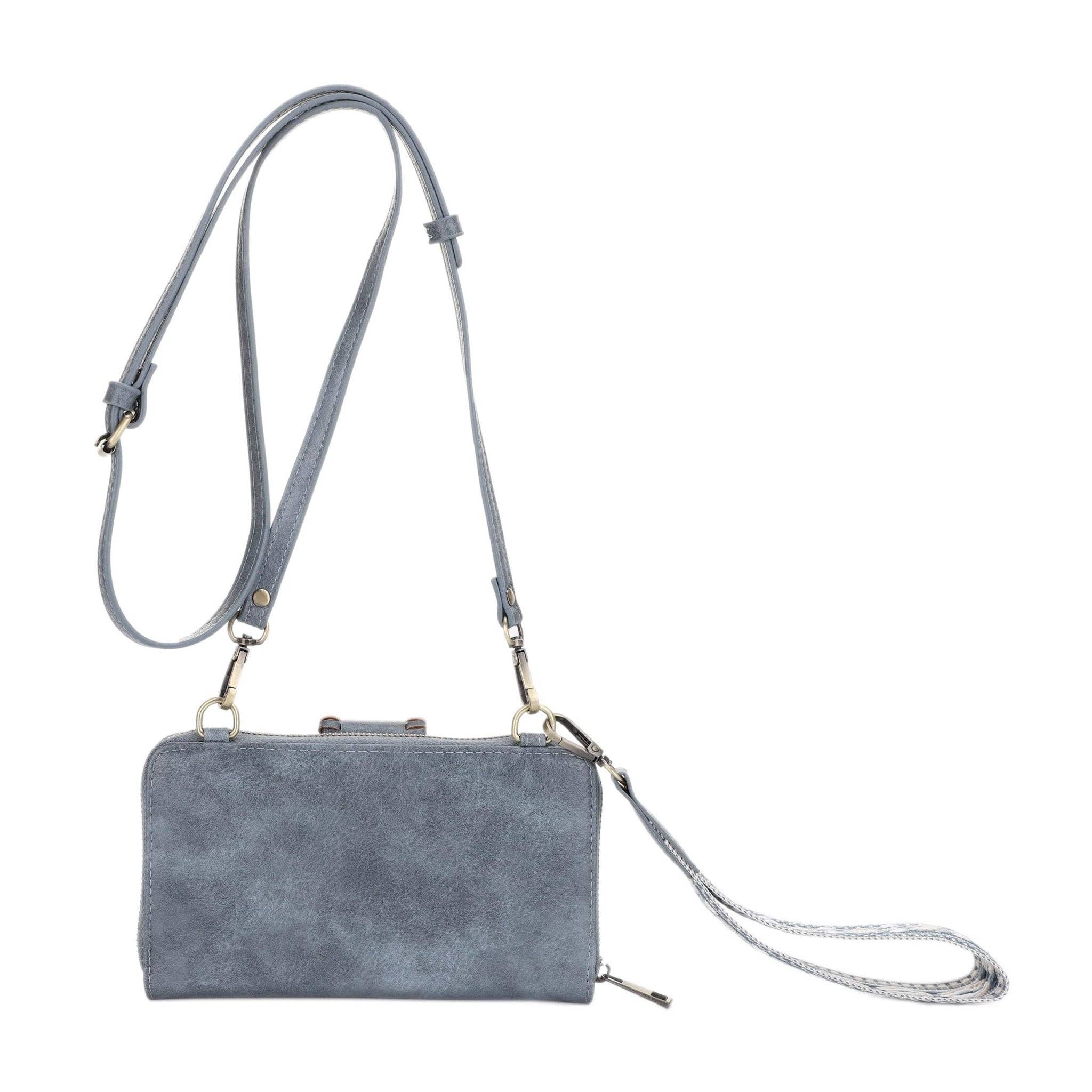 MiMi Wholesale - Wholesale Crossbody Bag - Women's - SV32087WW Jolie Crossbody Wallet With Boho Wrist Strap13