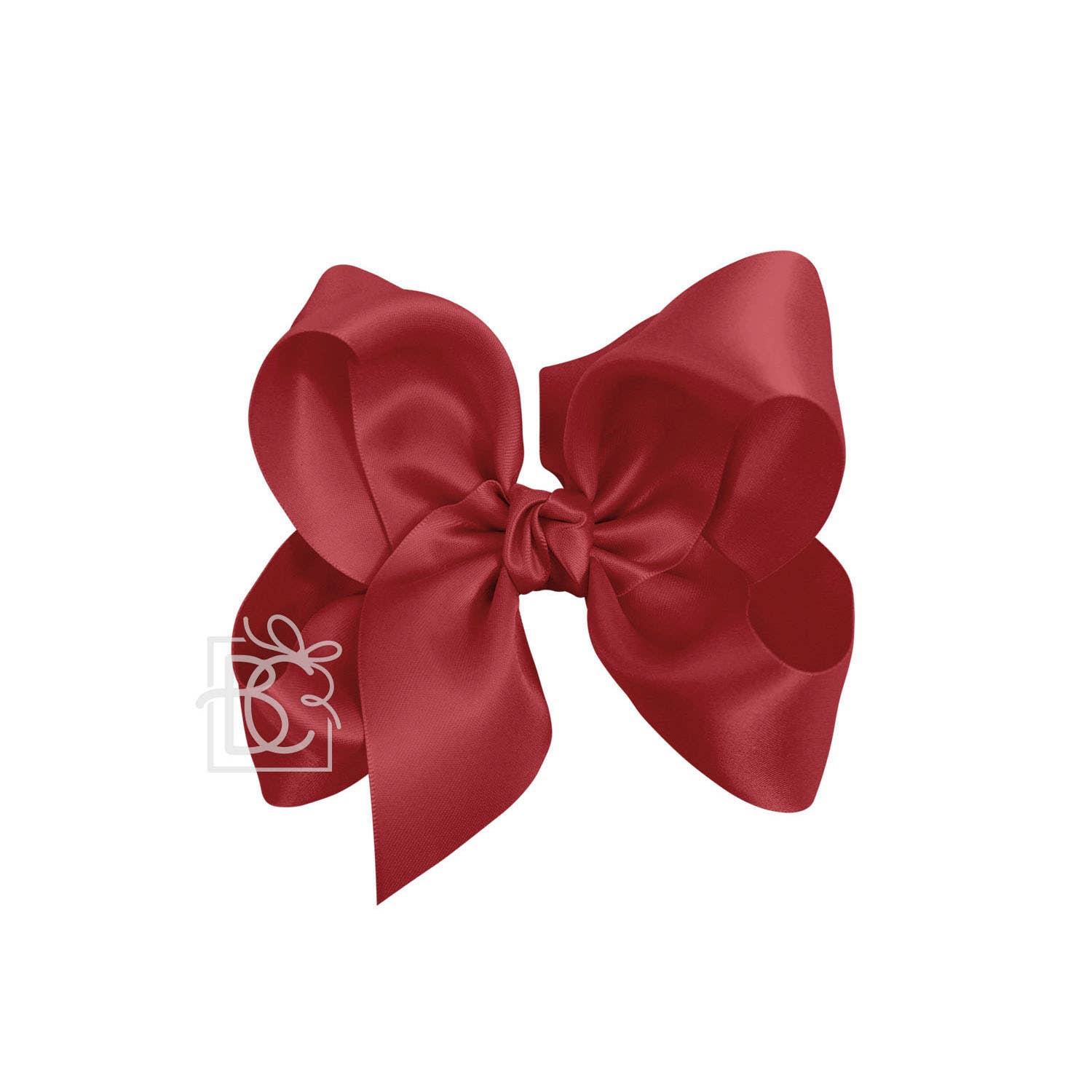Beyond Creations, LLC - Wholesale Hair Bow - Kids - SATIN BOW ON CLIP109