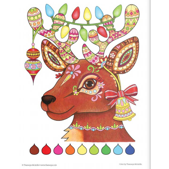 Coloring Book - Christmas for wholesale by Wellspring