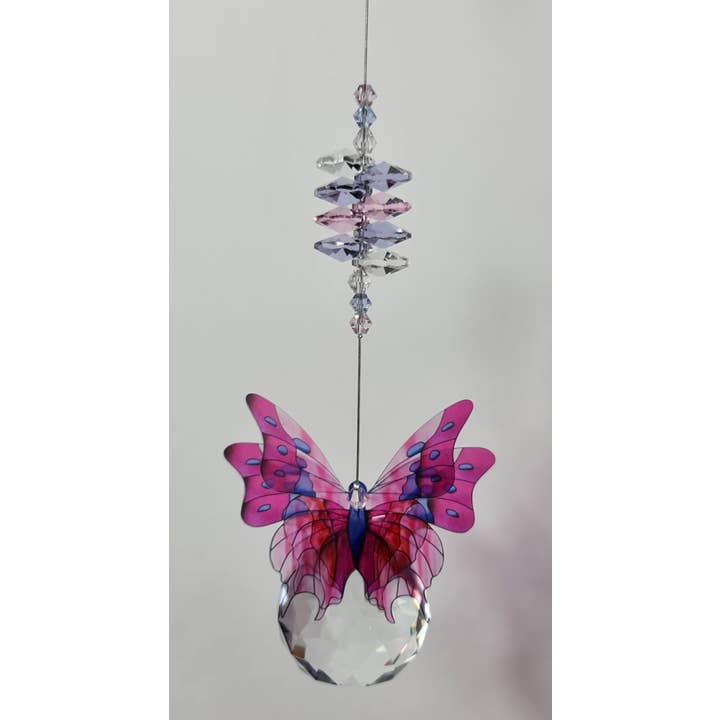 Gifts N Crystals - Wholesale Suncatcher - Butterfly Suncatchers- large size BFSC-L9