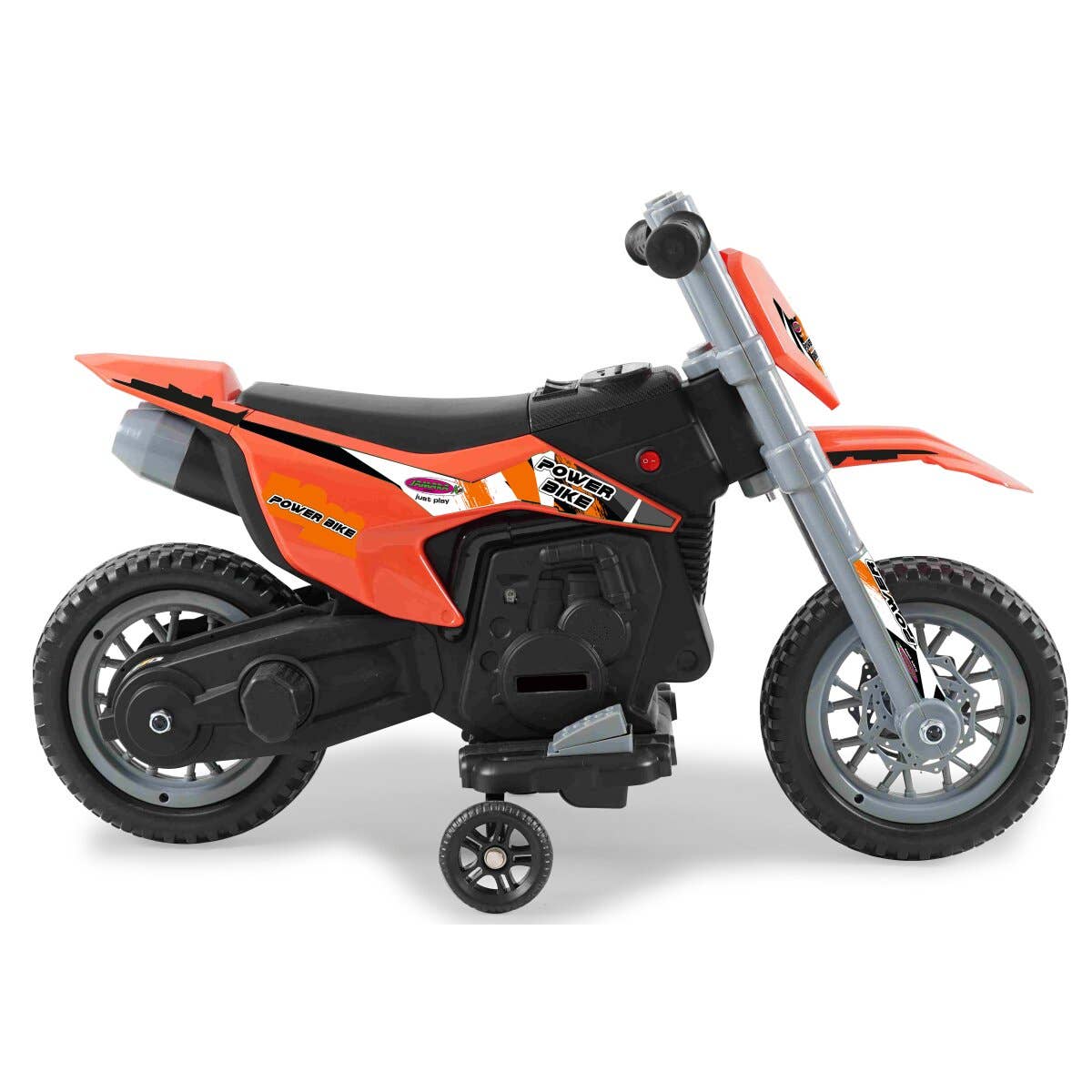mhw24 - Wholesale Bike/Scooter - Kids - Ride-on motorcycle power bike orange 6V6