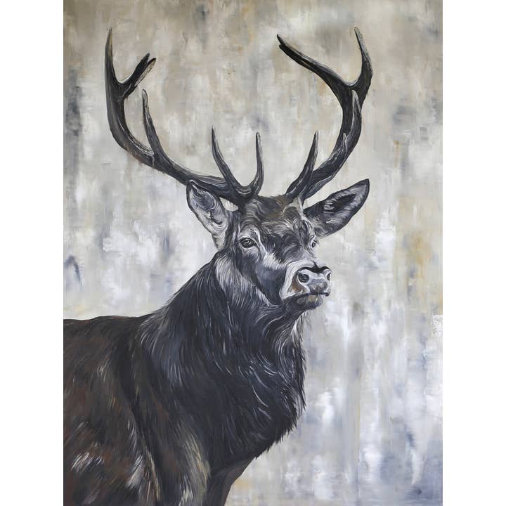 Impression artistique sur papier mat 18 x 24 pouces - « Crown Royal » pour la vente par Shirley Kay Art