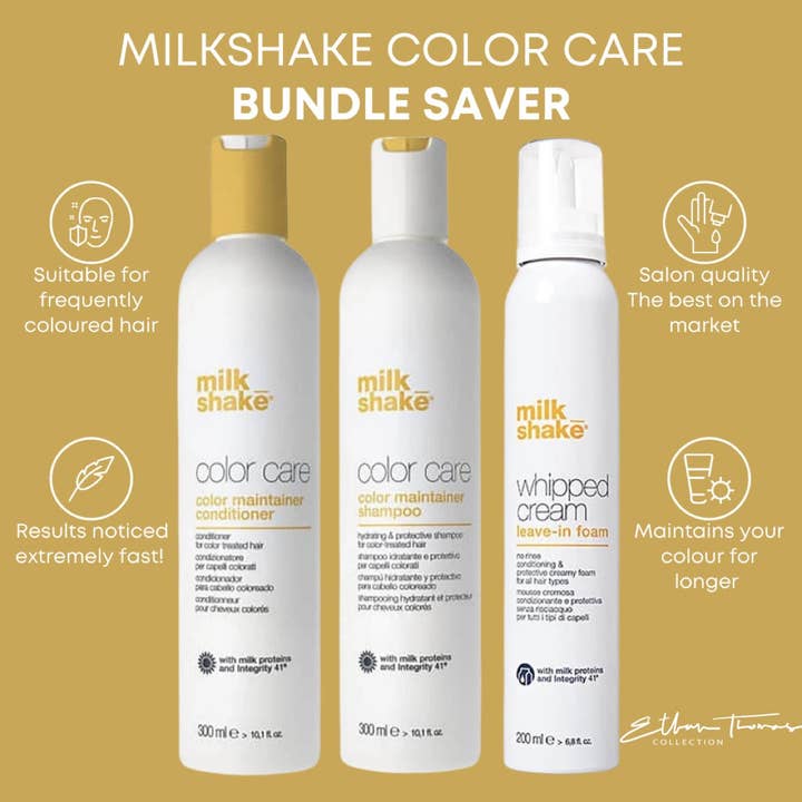 Milkshake Colour Care Pack for wholesale by Ethan Thomas Collection