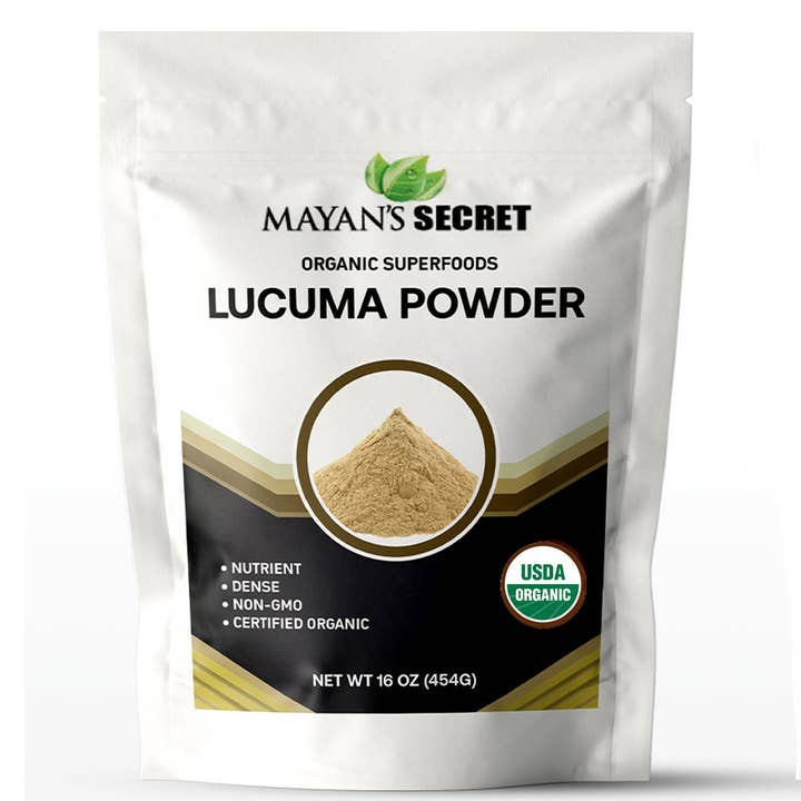 Organic Lucuma Powder - 16oz for wholesale by Mayans Secret
