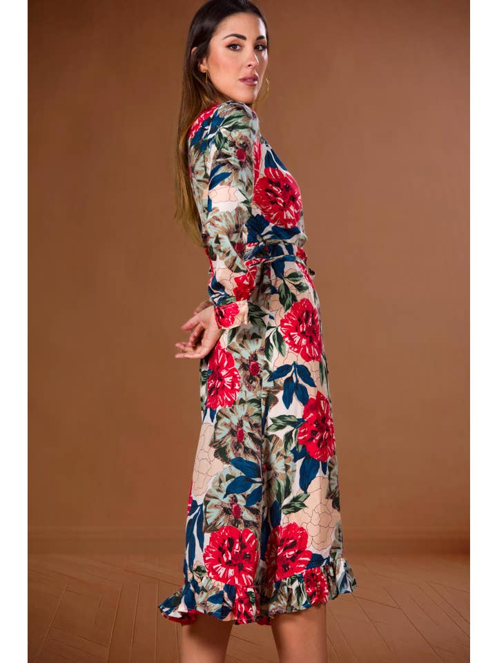 Ref Kahyra Floral Lingerie Dress for wholesale on Faire