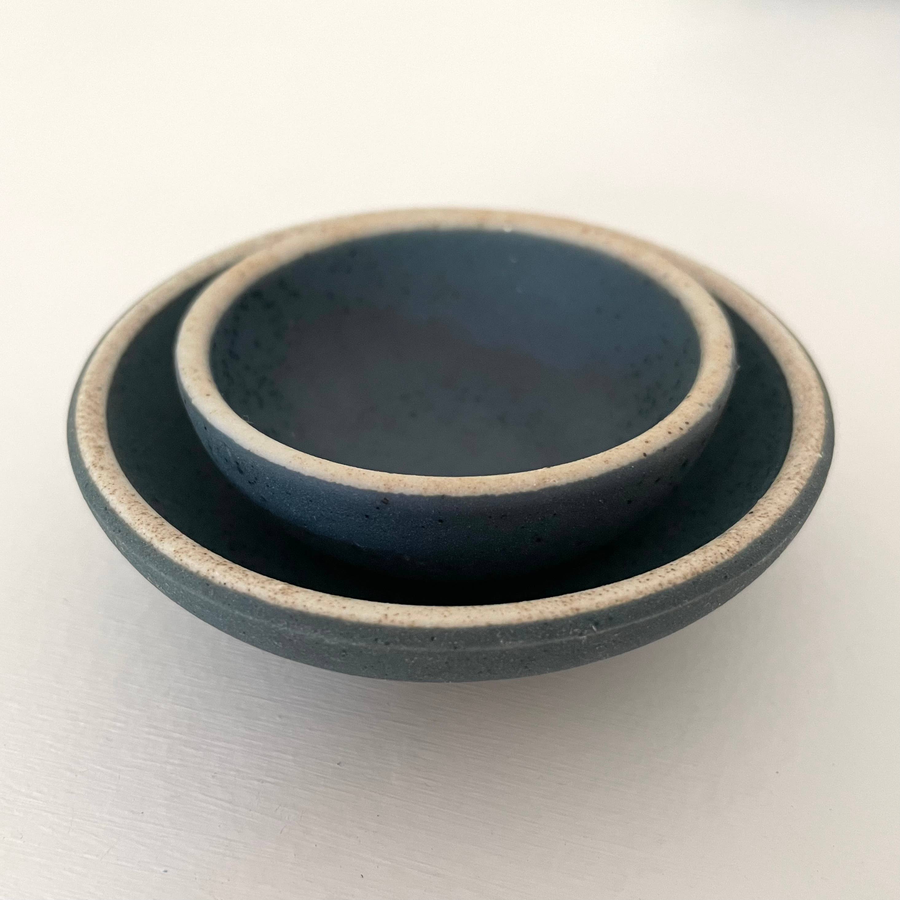 fort & field - Vente Bols à condiments/sauces - Plat à condiments rond en céramique de 2 po fait main, 10 couleurs6