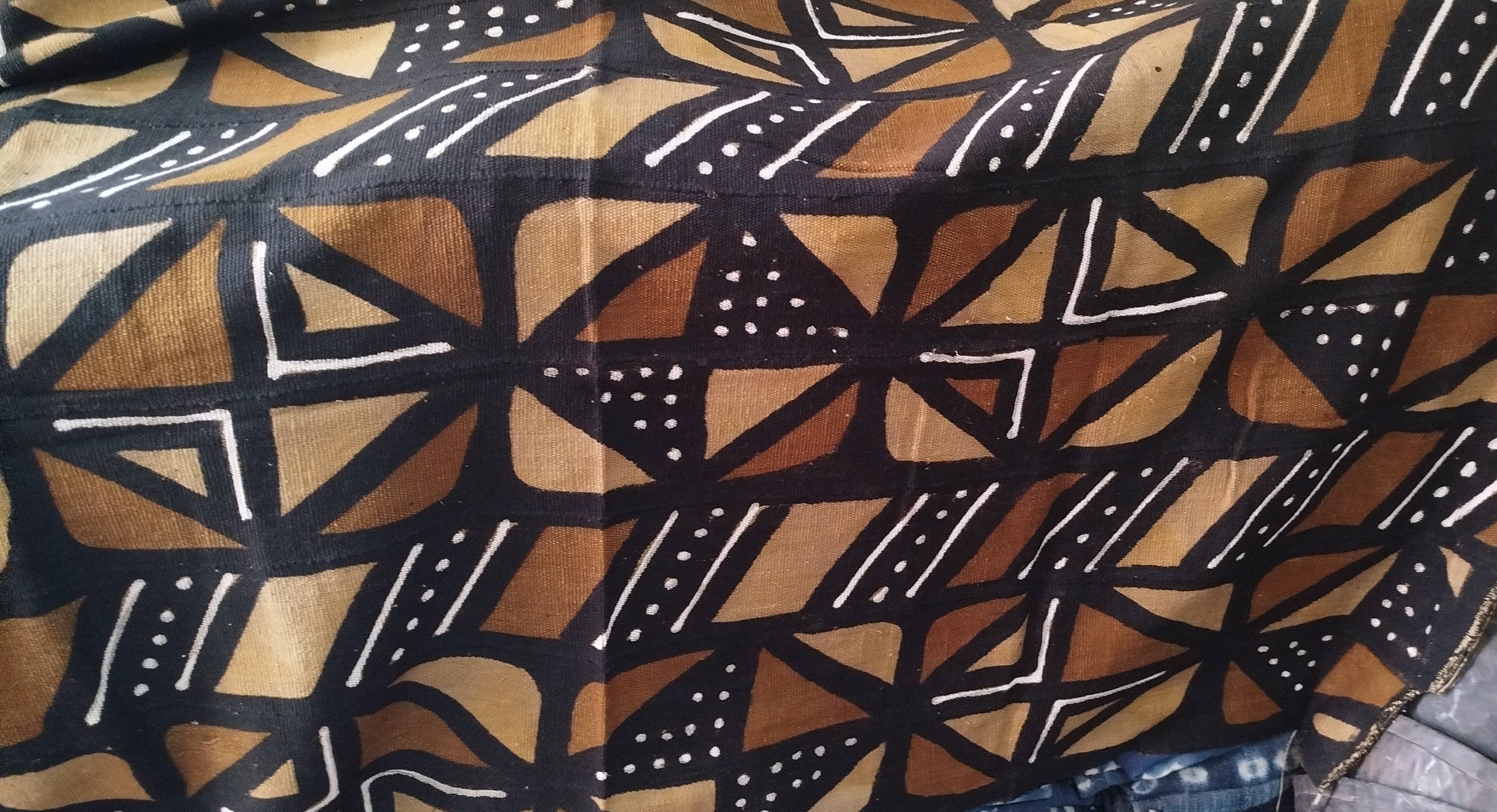 African Craft Collection - Wholesale Throw blanket - African Mudcloth Throws 5