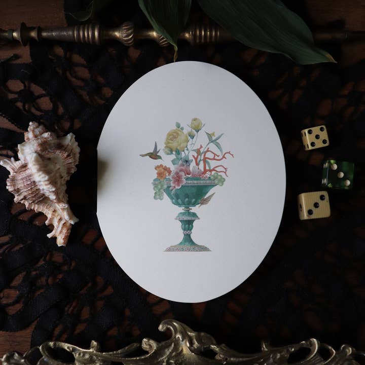 Open Sea - Wholesale Everyday Greeting Card - Jade Vanitas Greeting Card