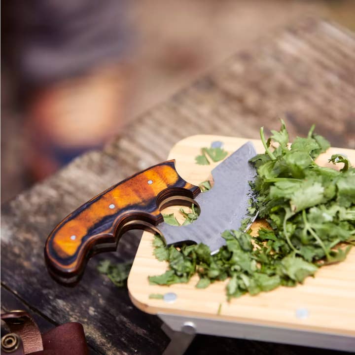 Titan International - Wholesale Kitchen/Utility Knife - Titan Custom Alaskan Ulu style blade, perfect for outdoors a1