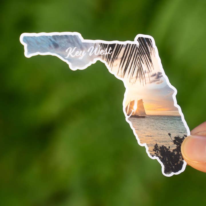 Autocollant Key West, FL pour la vente par Little Comfy Goods