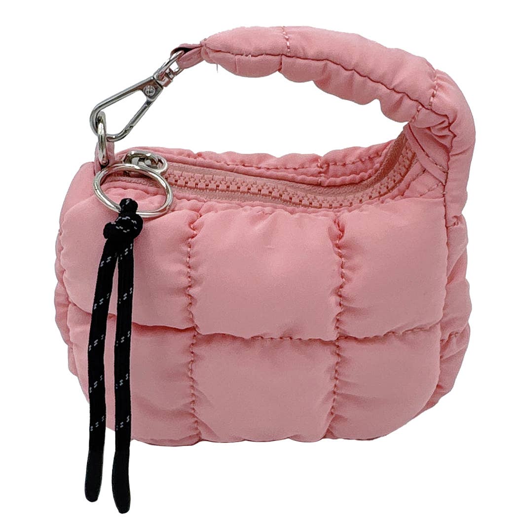 Fashion City – Porta-chaves - Mulher por atacado – Porta-chaves com Bolsa Acolchoada Miniatura15